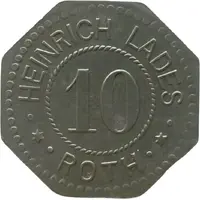 10 Pfennigs - Roth Heinrich Lades