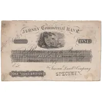 1 Pound Jersey Commercial Bank