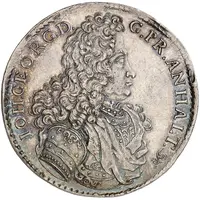 1 Thaler - John George II Death