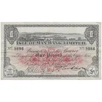 1 Pound Isle of Man Bank