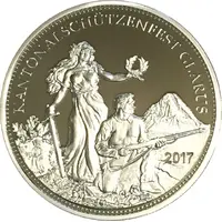 50 Francs Glarus Shooting Festival