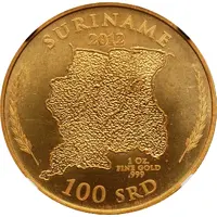 100 Dollars Gold Bullion Coinage