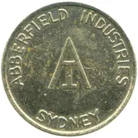 Token - Abberfield Industries Sydney Type 1: No circle