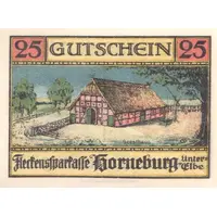 25 Pfennig Fleckenssparkasse