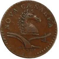 1/2 Penny - Copper
