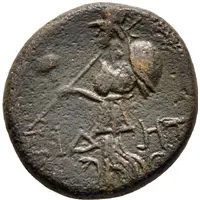 Æ18 - Tiberius ΣΙΔΗΤ, Side