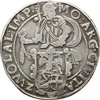 Daalder 'Leeuwendaalder' Lion with shield divides date