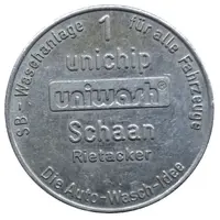 Token - 1 Unichip - Uniwash Schaan