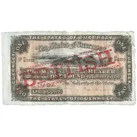 1 Pound 1921 Overprint