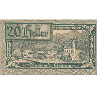 20 Heller Grünau