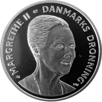 500 Kroner - Margrethe II 75th Birthday