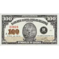 100 Years - Basilica of Sainte-Anne-de-Beaupré Apprentis Numismates