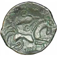 1/2 Stater with boar