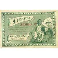 1 Peseta La Seu d'Urgell