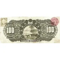50 Pesos El Banco de Tamaulipas 1914