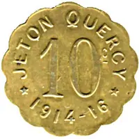 10 Centimes - Jeton Quercy - Montpellier [34]