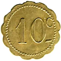 10 Centimes - Jeton Quercy - Montpellier [34]