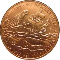 1 Peso Discovery of Evangelista Island Default Category Coins Americas Cuba