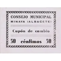 50 Céntimos Minaya