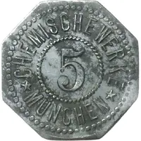 5 Pfennigs - München Chemische Werke