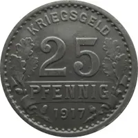 25 Pfennig - Burgsteinfurt