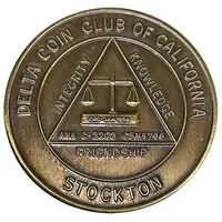 Delta Coin Club Medal Gold Rush to Industrial City