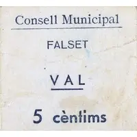 5 Céntimos Falset