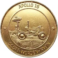 Medal - Apollo 15 Lunar Roving Vehicle