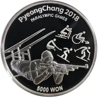 5 000 Won 2018 PyeongChang Olympics, Paralympics
