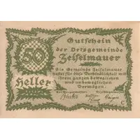 50 Heller Zeiselmauer