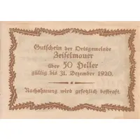 50 Heller Zeiselmauer