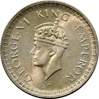 1/2 Rupee - George VI