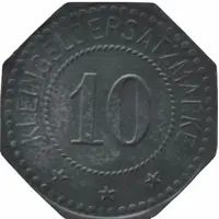 10 Pfennig - Deggendorf L. and E. Vollmuth