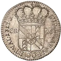 20 Kreuzers - Frederick I