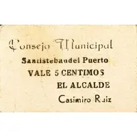 5 Céntimos Santisteban del Puerto