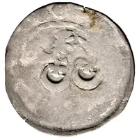 1 Prague Groschen Counterstamped