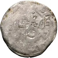 1 Prague Groschen Counterstamped