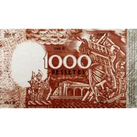 1000 Pesetas Generalitat de Catalunya, Trial