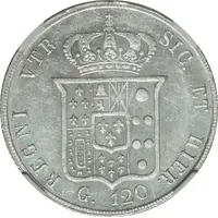 120 Grana - Ferdinando II 4th portrait