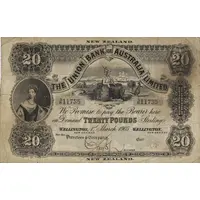 20 Pounds - Victoria Union Bank of Australia Limited