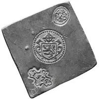 1/2 Daalder Pewter, Klippe, Zierikzee mark