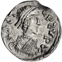 1/2 Siliqua In the name of Anastasius I, Sirmium, large bust with SRW