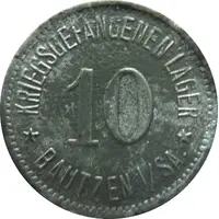 10 Pfennig - Bautzen Kriegsgefangenenlager