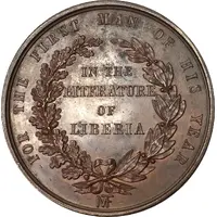 Medal - Award for literature in Liberia