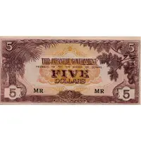 5 Dollars 'Banana Money' Japanese Government