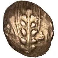 Gold Stater - Cunobelinus Wild A Central Stalk