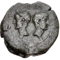 Dupondius - Julius Caesar and Octavian COPIA