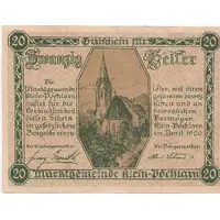 20 Heller Klein-Pöchlarn