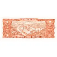 2 Cruzeiros Thesouro Nacional, 2nd print, 2nd Type