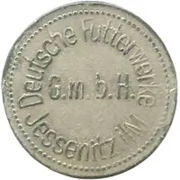 1 Pfennig - Jessenitz in Mecklenburg Deutsche Futterwerke